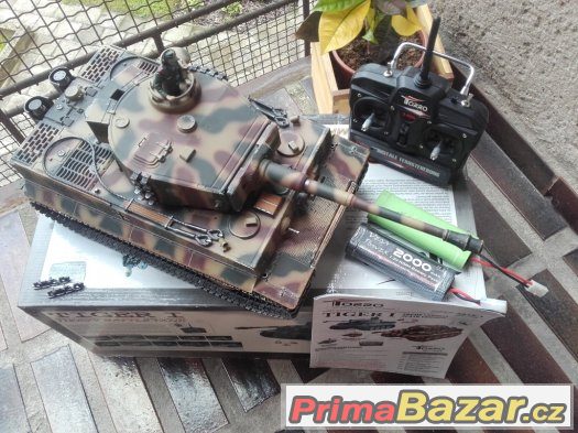 RC tank TIGER I. 2,4GHz Airsoft – fotografie 1