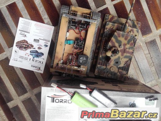 RC tank TIGER I. 2,4GHz Airsoft – fotografie 4