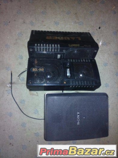 Prodám 3pásmové repro lauder rcl-140 a reproduktor sony – fotografie 1