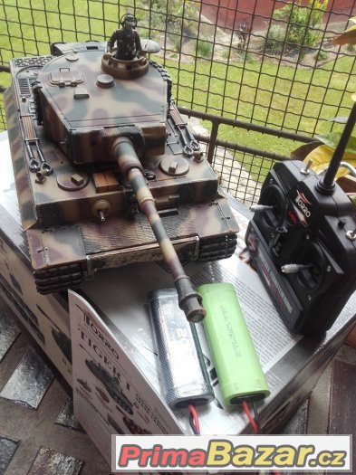RC tank TIGER I. 2,4GHz Airsoft PROFI – fotografie 2