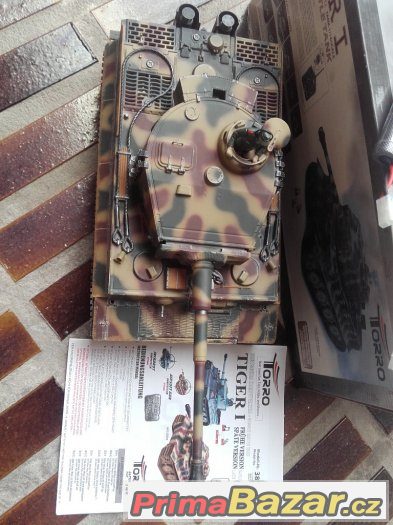 RC tank TIGER I. 2,4GHz Airsoft PROFI – fotografie 3