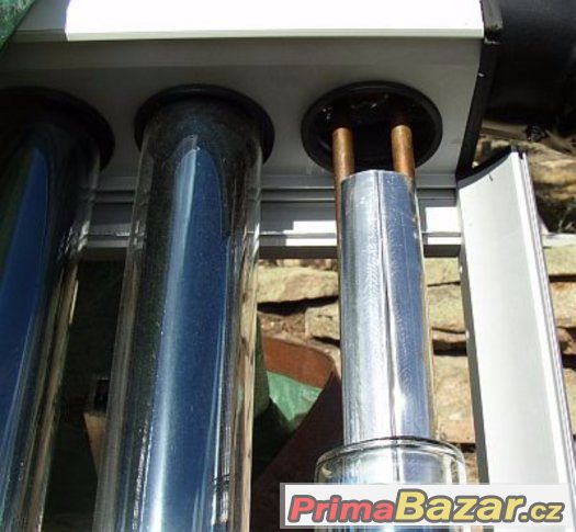 Solární systém U-PIPE set 150 l, solární kolektory, trubice – fotografie 2