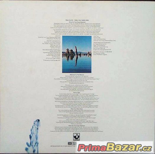 Pink Floyd - Wish You Were Here (1975) - REZERVE – fotografie 4