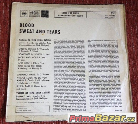 Blood Seat and Tears (1971) – fotografie 2