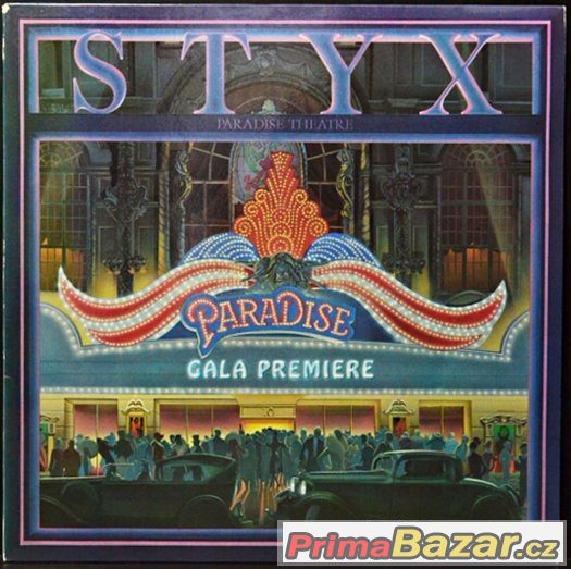 vinylové LP Styx - Paradise Theatre - laser etched – fotografie 4