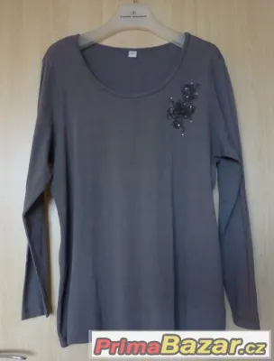DÁMSKÉ TRIKO S DLOUHÝM RUKÁVEM zn. S.OLIVER vel. XL (44/46