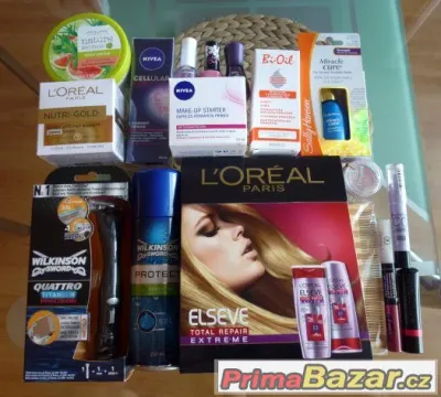 LUXUSNÍ SADA KOSMETIKY LORÉAL DERMACOL MAX FACTOR BI-OIL NOV