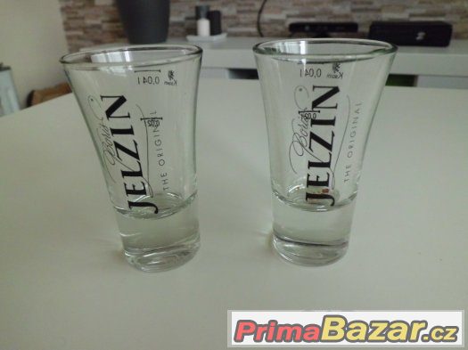 panáky Jelcin original 0,04 l nové – fotografie 1