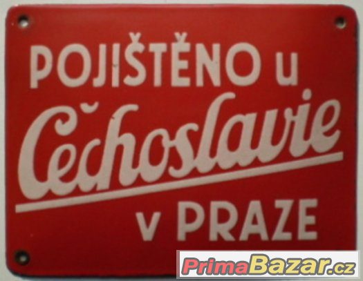 Reklamní tabulky od pojišťoven – fotografie 1