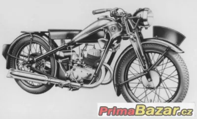 Předválečná ČZ 175 Standard 25 B