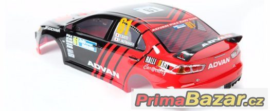 RC karosérie 1/10 Mitsubishi Lancer EVO X - Rally – fotografie 2