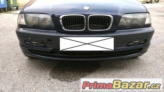BMW E46 Touring / Sedan - přední nárazník, lišty, výplňe – fotografie 1