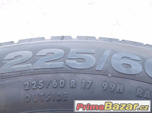 4x zánovní zimní Continental Cross Contact Winter 225/60/17 – fotografie 2
