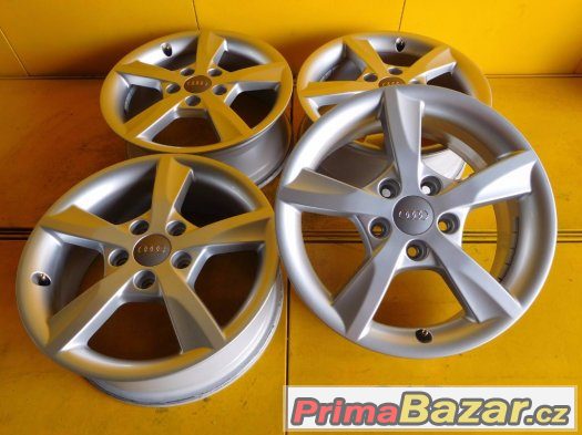 Audi, Octavia,VW 5x112 ET48 R16 - orig. zánovní ALU disky – fotografie 3