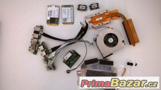 HP Compaq 6715S díly, CPU chladič, USB, wifi, mix – fotografie 1