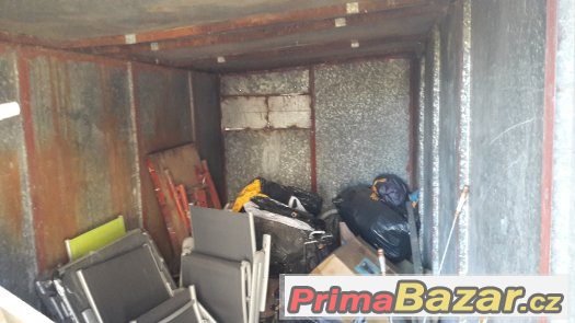 Stavební buňka, železná s podlahou, cena 3.499,-Kč – fotografie 4