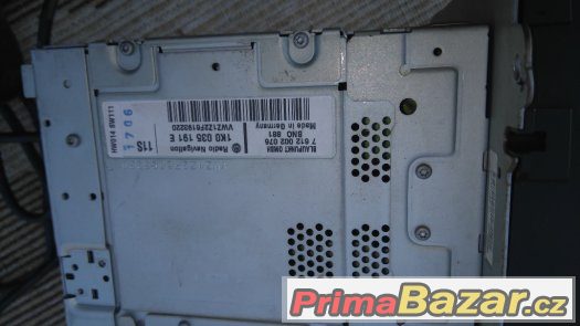 VW autoradio original VW – fotografie 5