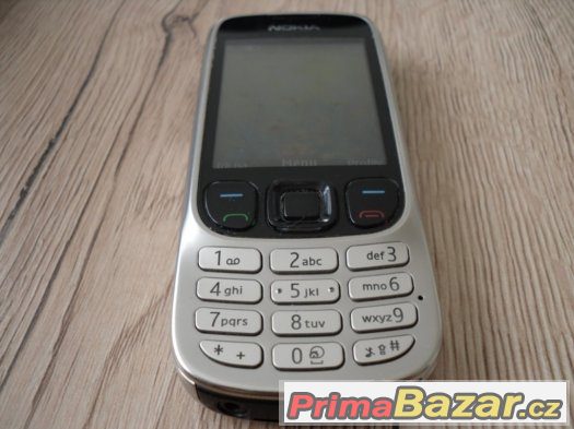 Nokia 6303, stříbrná,klasický tlačítkový tel.,perfektní stav – fotografie 3