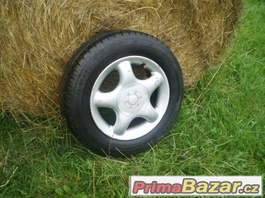 Alu kola "13" 4x100 ŠKODA , VW, Opel, Renault,... – fotografie 1