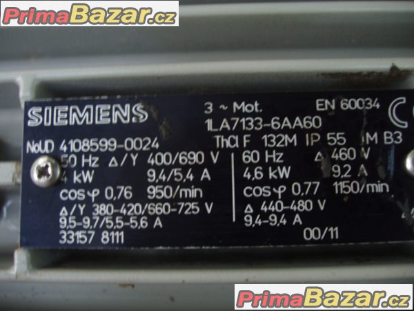 Elektromotor Siemens – fotografie 2