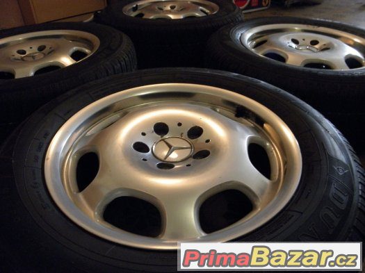 Prodám alu Mercedes a zimní pneu R 16 – fotografie 3