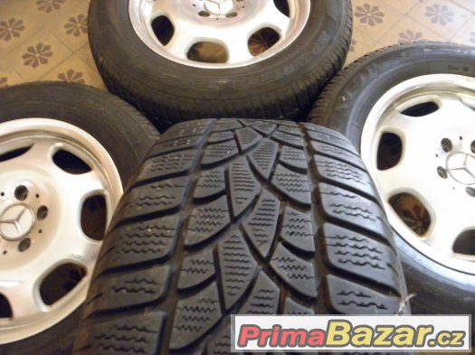 Prodám alu Mercedes a zimní pneu R 16 – fotografie 4