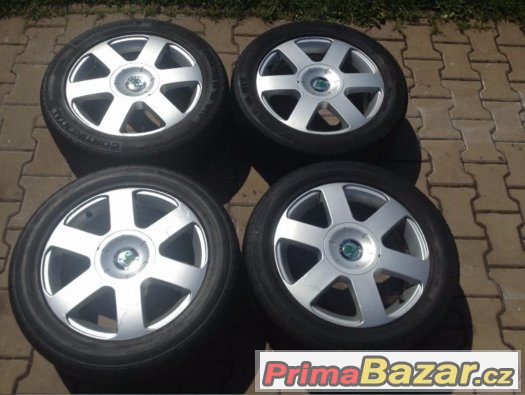 16" letní alu sada Vega 5x112 origo Škoda Octavia 2 II – fotografie 2