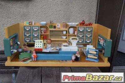 Hračky,pokojíček,obchod,doplňky retro staré KOUPÍM