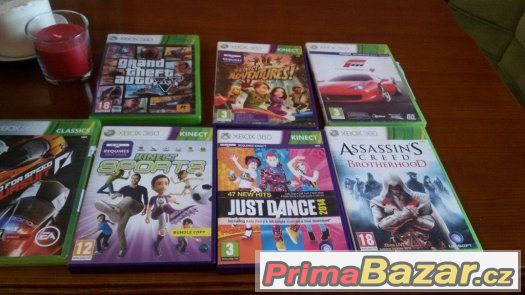 Xbox 360 500GB + KINECT + HRY – fotografie 1