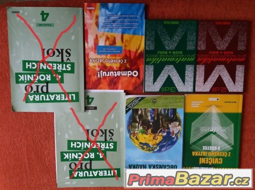 Učebnice pro SŠ. (Matematika, Český Jazyk, Občanská nauka) – fotografie 1