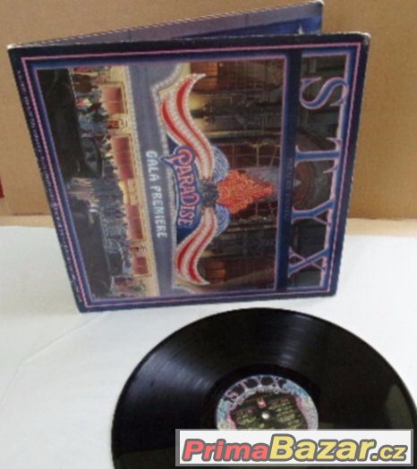 vinylové LP Styx - Paradise Theatre - laser etched – fotografie 4