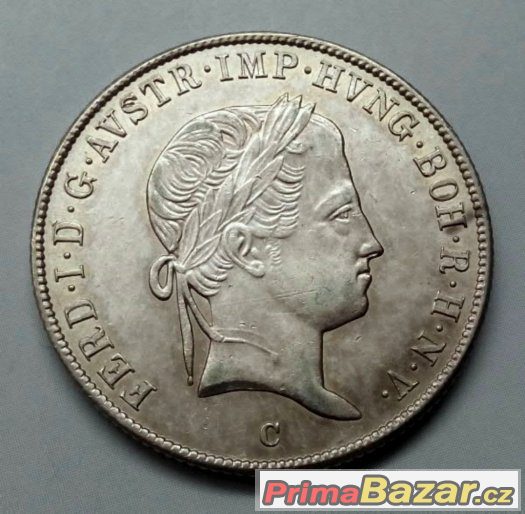 20 krejcarů 1844 C, Ferdinand V., Praha – fotografie 2