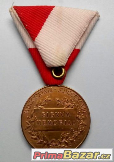 Medaile Signum Memoriae 1898, Fr. Josef I. – fotografie 2