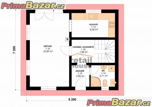 Rodinný dům Pegas, 5+kk, 89 m2 – fotografie 5