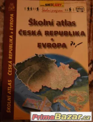 Školní atlas Česká republika a Evropa