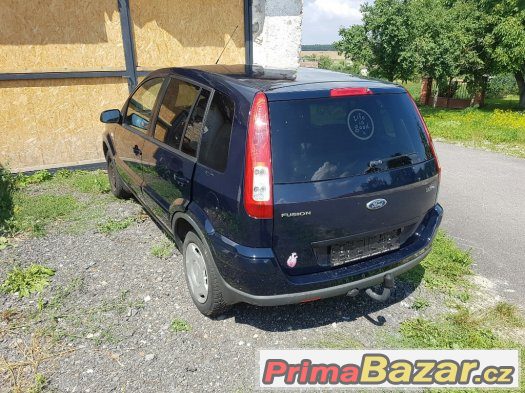 Ford Fusion 1.4i plus,nová STK, najeto 88 500km, r.v 2007 – fotografie 4