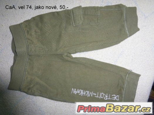 Tepláky, kalhoty, rifle vel 68-80 - nakoukněte – fotografie 1