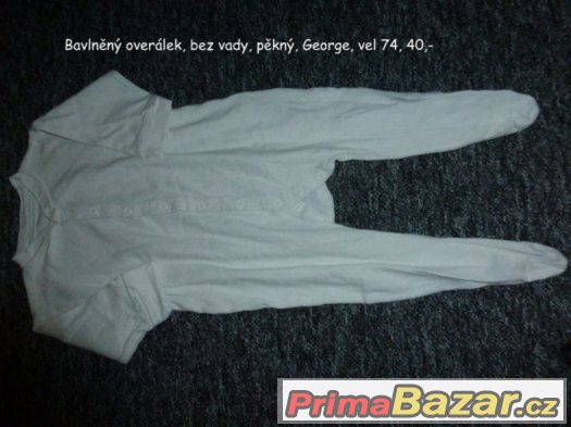 Pyžamka/overaly vel 68,74,80,86 – fotografie 2