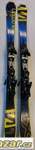 Lyže Salomon X-Race Powerline blue 155 – fotografie 1