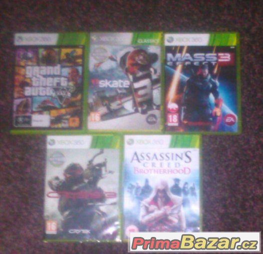 5 her na XBOX 360 – fotografie 1