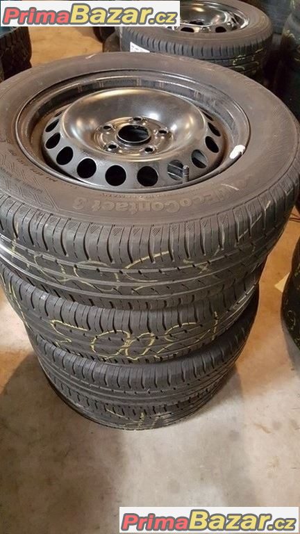 Plechove disky VW letní 5x112 6jx15 et47 c.d.1K0601027C