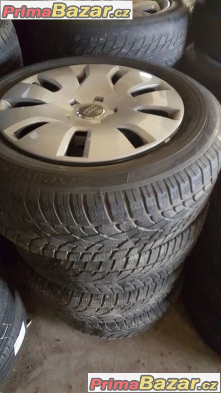 Plechove disky Audi A5 s poklicema 8K0601027 5x112 7jx16 et39