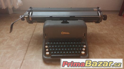 Psací stroj Consul – fotografie 3