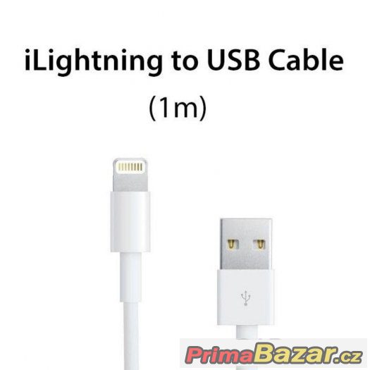 Lightning kabel pro Apple iPhone 5/5s/6/6s/SE a iPad – fotografie 1