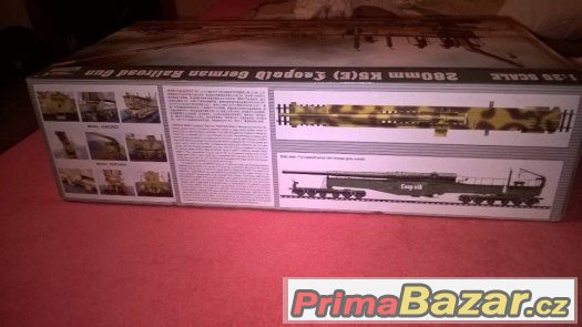 Model 1/35 Německé železniční dělo K5 28CM LEOPOLD – fotografie 2