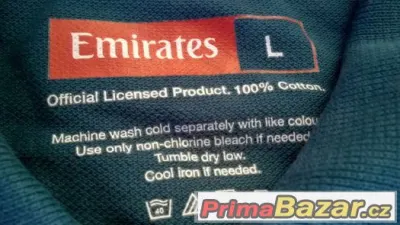 Original Emirates triko L - dovoz z Dubaje