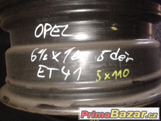 Plechové disky 5x110 16" Opel – fotografie 1