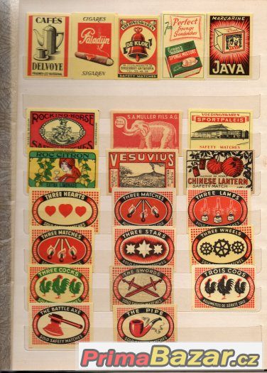 Sbírka zápalkových nálepek – fotografie 2