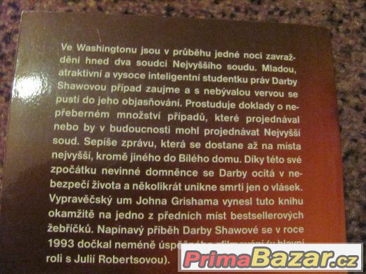 Případ PELIKÁN - John Grisham – fotografie 2