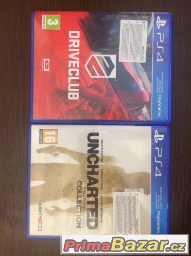 PS4 Drive Club a Uncharted The Nathan Drake Collection – fotografie 1